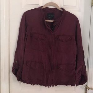 Sanctuary Maroon jacket